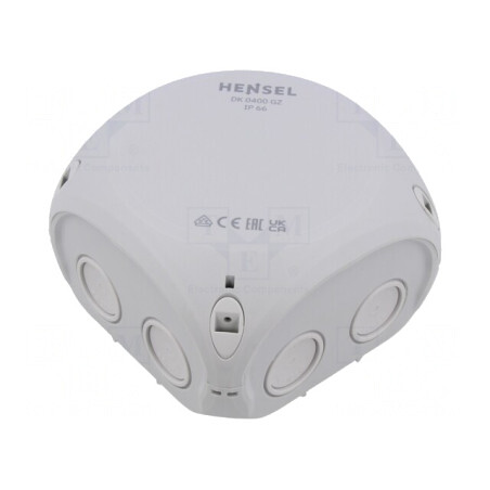 Cutie de conexiuni IP66 104x104x70mm Gri | Electronic-mag.ro | Componente Electronice