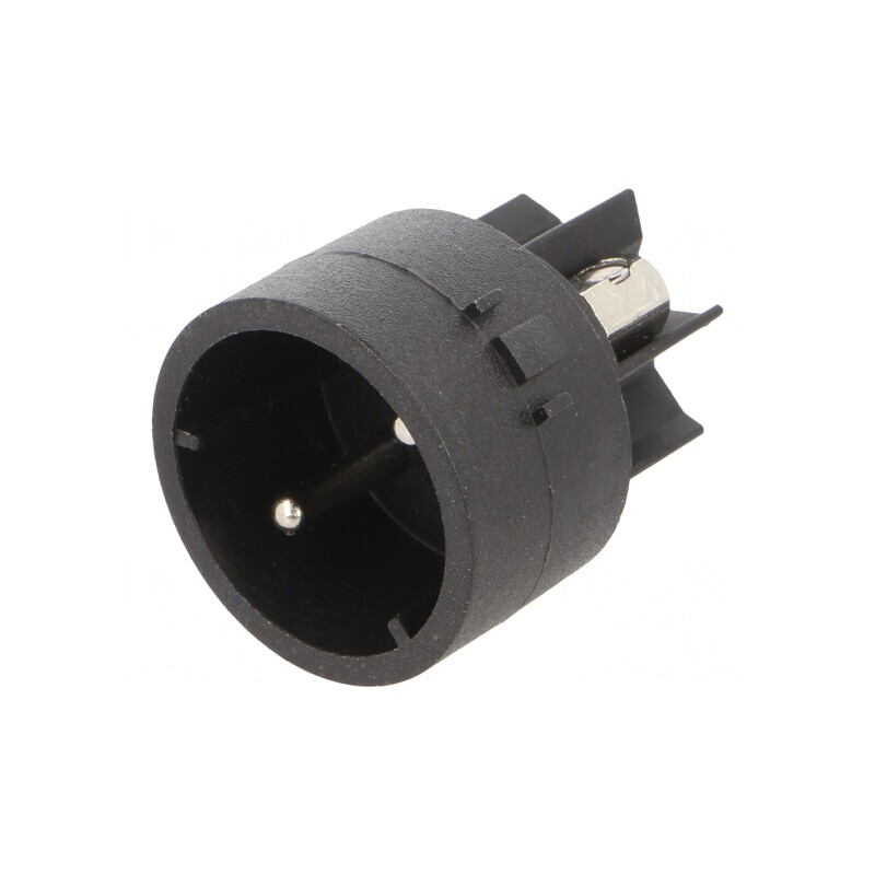 Conector Circular 2 Pini Nichelat | Electronic-mag.ro | Componente Electronice