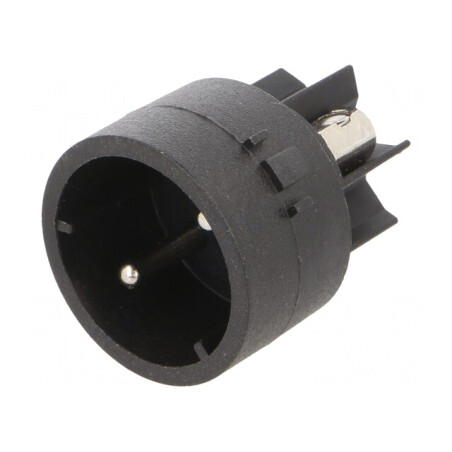 Conector Circular 2 Pini Nichelat | Electronic-mag.ro | Componente Electronice