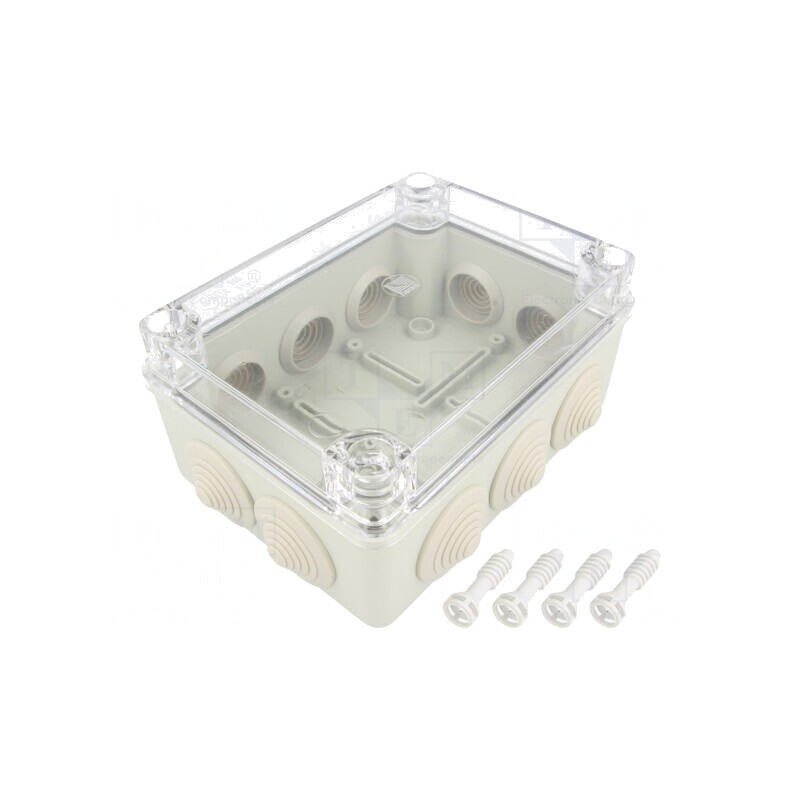 Cutie de Conexiuni IP65 Gri 110x150x70mm | Electronic-mag.ro | Componente Electronice Cutie de Conexiuni IP65 Gri 110x150x70mm | Electronic-mag.ro | Componente Electronice