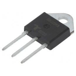 Triac; 800V; 25A; TO218AC-ISO; Igt: 80mA