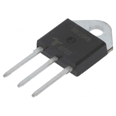 Triac 800V 25A TO218AC-ISO 80mA | Electronic-mag.ro | Componente Electronice