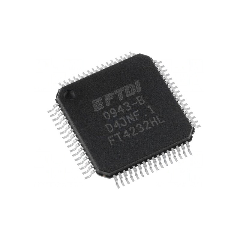 Interfață USB-UART x4 Hi-Speed 3,3-5V LQFP64 | Electronic-mag.ro | Componente Electronice