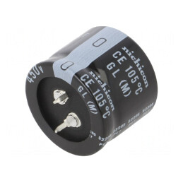 Condensator Electrolitic SNAP-IN 220uF 450V 30x25mm 20% | Electronic-mag.ro | Componente Electronice