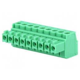Regletă de Conexiuni Deconectabilă 3,5mm 9 Piste Drept Mufă | Electronic-mag.ro | Componente Electronice
