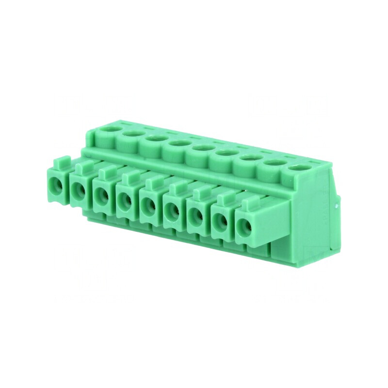 Regletă de Conexiuni Deconectabilă 3,5mm 9 Piste Drept Mufă | Electronic-mag.ro | Componente Electronice