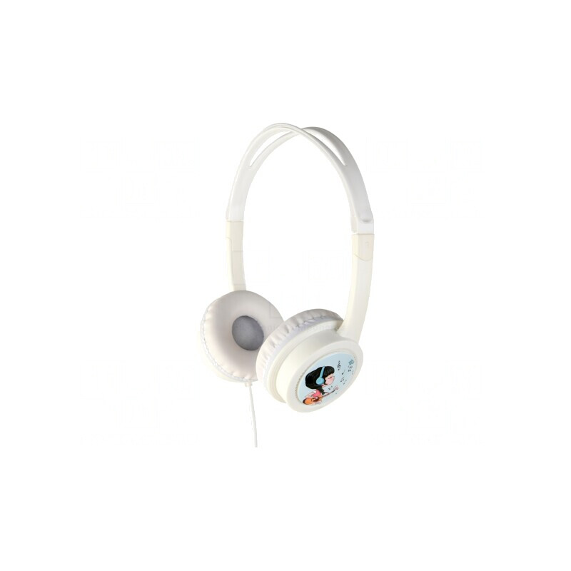 Căști Over-Ear Albe Jack 3,5mm 1,2m 85dB | Electronic-mag.ro | Componente Electronice