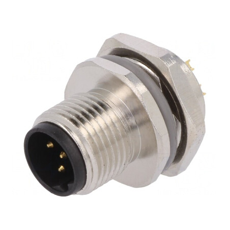 Soclu M12 5 Pin Tată IP67 60V 4A | Electronic-mag.ro | Componente Electronice