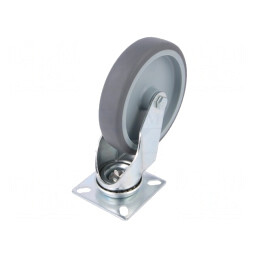 Roată de transport 125mm 120kg | Electronic-mag.ro | Componente Electronice