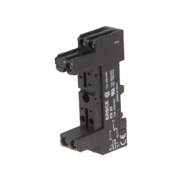 Stativ pentru șină DIN pentru relee SSR2/SSR9 3,5mm | Electronic-mag.ro | Componente Electronice