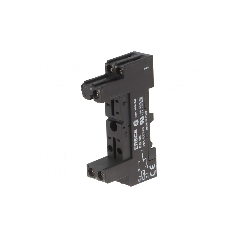Stativ pentru șină DIN pentru relee SSR2/SSR9 3,5mm | Electronic-mag.ro | Componente Electronice