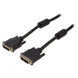 Cablu DVI-D Single Link 18+1 PVC | Electronic-mag.ro | Componente Electronice