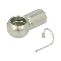 Element de montare arc cu gaz oțel zincat 10mm | Electronic-mag.ro | Componente Electronice