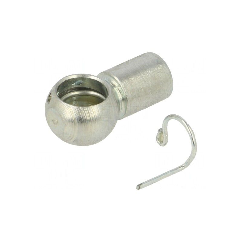 Element de montare arc cu gaz oțel zincat 10mm | Electronic-mag.ro | Componente Electronice