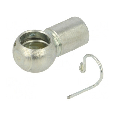 Element de montare arc cu gaz oțel zincat 10mm | Electronic-mag.ro | Componente Electronice