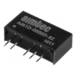 Convertor DC/DC 1W 5V/±5V SIP7 | Electronic-mag.ro | Componente Electronice