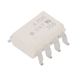 Optocuplor SMD Amplificator Izolat 3,75kV 15kV/μs | Electronic-mag.ro | Componente Electronice