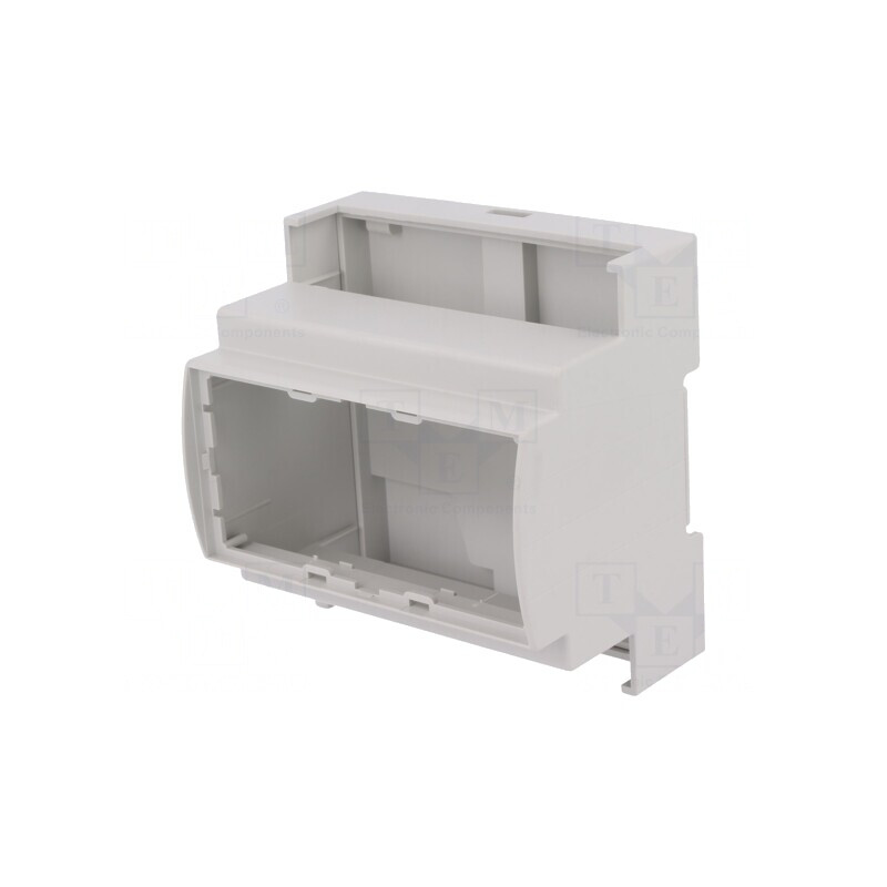 Carcasă pentru șină DIN 90mm x 87,8mm x 62mm gri | Electronic-mag.ro | Componente Electronice Carcasă pentru șină DIN 90mm x 87,8mm x 62mm gri | Electronic-mag.ro | Componente Electronice