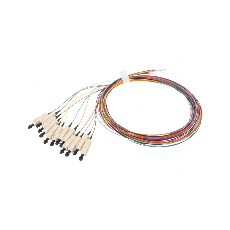 Set 12 Dispozitive Fibră Optică OM2 SC/UPC 2m LSZH | Electronic-mag.ro | Componente Electronice