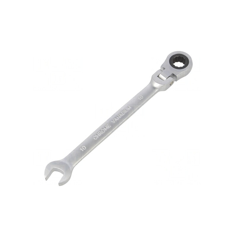 Cheie combinată articulată 10mm satinat | Electronic-mag.ro | Componente Electronice