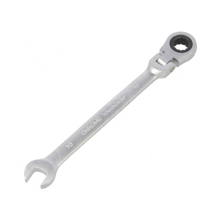 Cheie combinată articulată 10mm satinat | Electronic-mag.ro | Componente Electronice