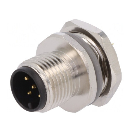 Soclu M12 PIN 5 tată DeviceNet CANopen IP67 | Electronic-mag.ro | Componente Electronice