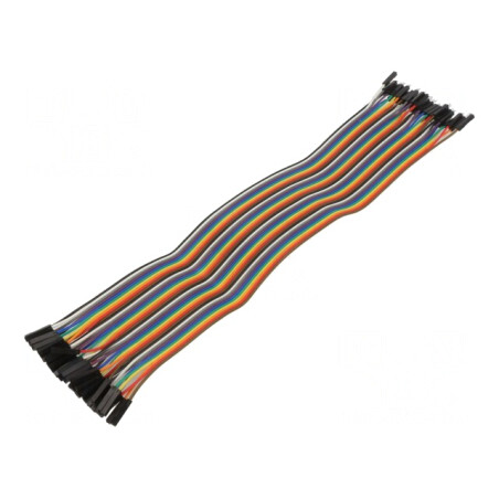 Cablu Conectare 300mm 40 PIN Colorat | Electronic-mag.ro | Componente Electronice