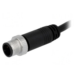 Mufă M12 3-Pin DeviceNet/CANopen 1m IP68/IP69K | Electronic-mag.ro | Componente Electronice