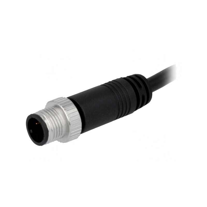 Mufă M12 3-Pin DeviceNet/CANopen 1m IP68/IP69K | Electronic-mag.ro | Componente Electronice
