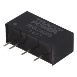 Convertor DC/DC 1W 24V la 5V 200mA SIP | Electronic-mag.ro | Componente Electronice