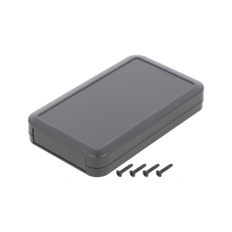 Carcasă Universală ABS Gri Închis 69x115x19.5mm | Electronic-mag.ro | Componente Electronice