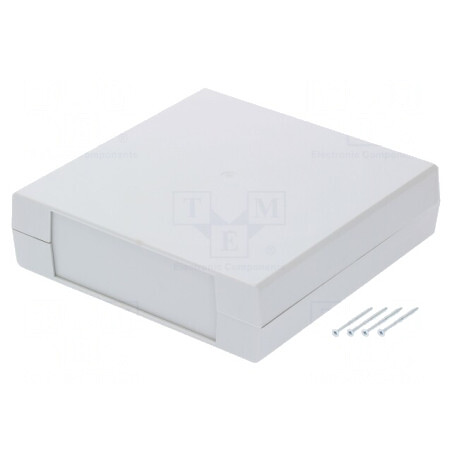 Carcasă Polistiren Gri 219x221x60mm | Electronic-mag.ro | Componente Electronice