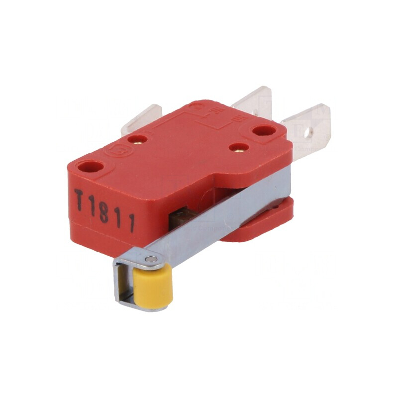 Microîntrerupător SNAP ACTION 10A 400VAC cu Manetă și Rulou | Electronic-mag.ro | Componente Electronice