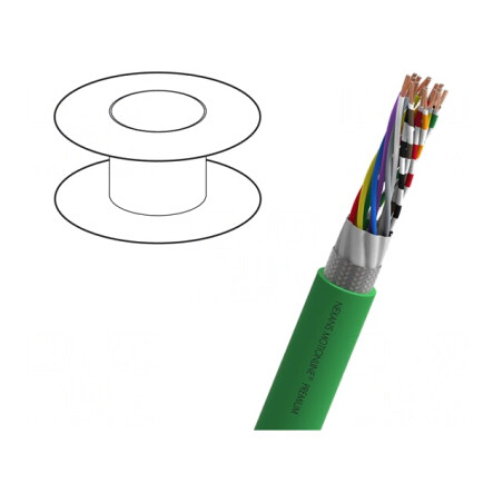 Cablu de testare hibrid verde MOTIONLINE® PREMIUM PUR | Electronic-mag.ro | Componente Electronice