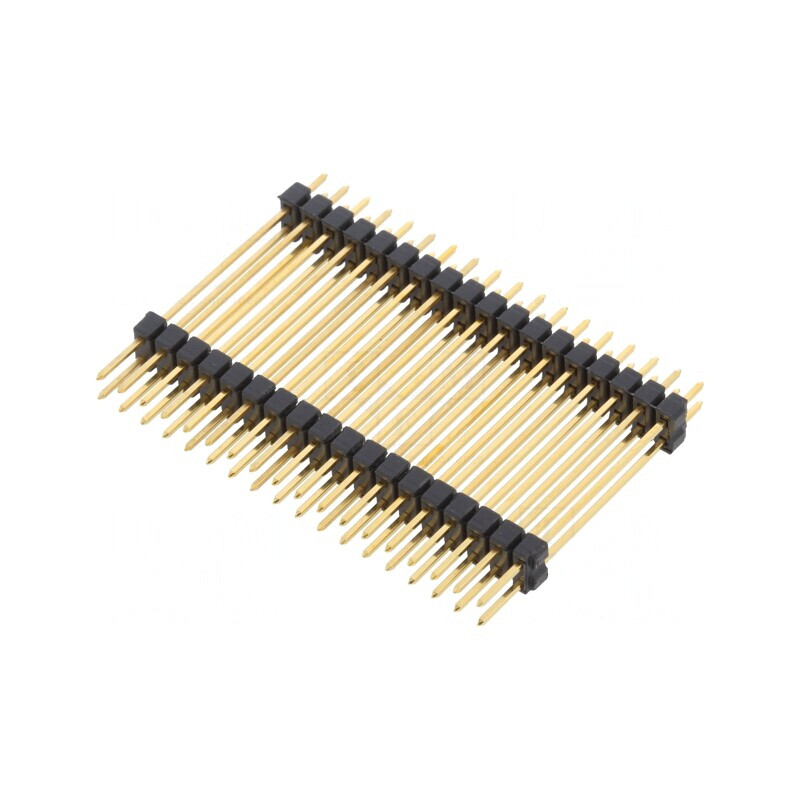 Conector tată 36 pini 2.54mm THT 2x18 aurit | Electronic-mag.ro | Componente Electronice Conector tată 36 pini 2.54mm THT 2x18 aurit | Electronic-mag.ro | Componente Electronice