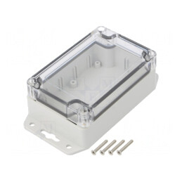 Carcasă Universală ABS Gri IP67 70x105x40mm | Electronic-mag.ro | Componente Electronice