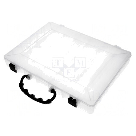 Container cu Partiții din Polipropilenă Transparentă | Electronic-mag.ro | Componente Electronice