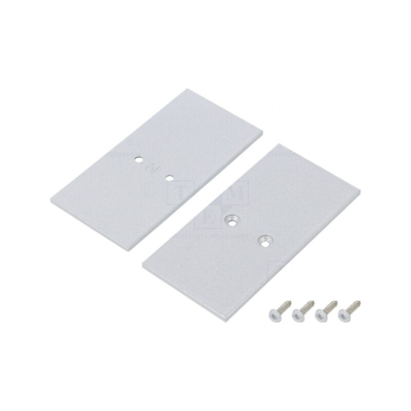 Obturator Argintiu pentru Profil LED 2 Bucăți 33,4x67,5x2mm Oțel | Electronic-mag.ro | Componente Electronice Obturator Argintiu pentru Profil LED 2 Bucăți 33,4x67,5x2mm Oțel | Electronic-mag.ro | Componente Electronice