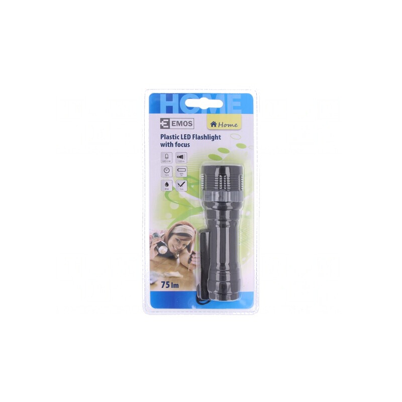 Lanternă Standard 3W 75lm 15h Ø35x120mm | Electronic-mag.ro | Componente Electronice