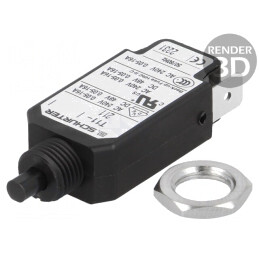 Întrerupător de supracurent 1,6A SPST 240VAC 48VDC | Electronic-mag.ro | Componente Electronice