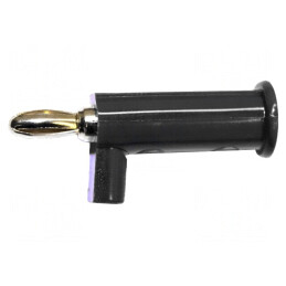 Conector Banană 3mm Negru 5A | Electronic-mag.ro | Componente Electronice