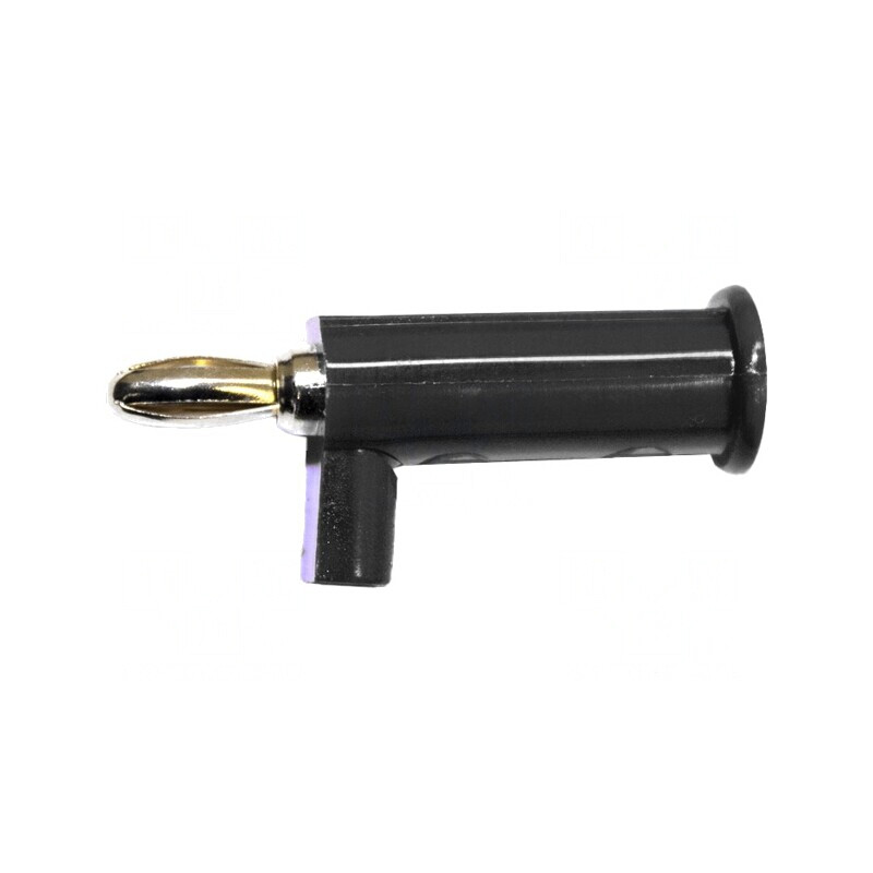 Conector Banană 3mm Negru 5A | Electronic-mag.ro | Componente Electronice