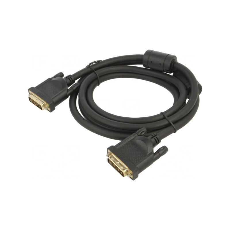 Cablu dual link DVI-D PVC 1,8m | Electronic-mag.ro | Componente Electronice