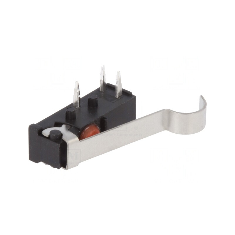 Microîntrerupător cu Manetă și Rulou | Electronic-mag.ro | Componente Electronice