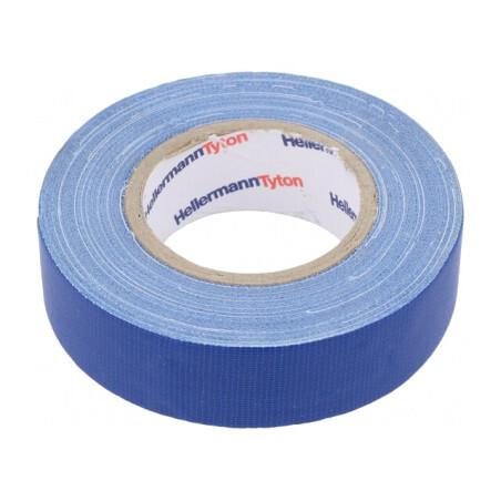 Bandă Textilă Albastră 19mm x 10m | Electronic-mag.ro | Componente Electronice
