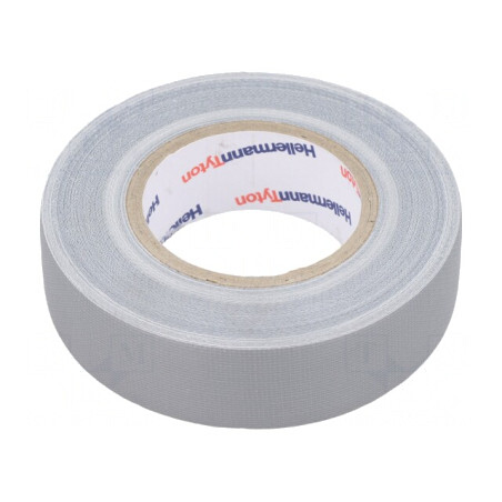 Bandă Textilă Gri 19mm x 10m | Electronic-mag.ro | Componente Electronice