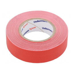 Bandă Textilă Roșie 19mm x 10m | Electronic-mag.ro | Componente Electronice