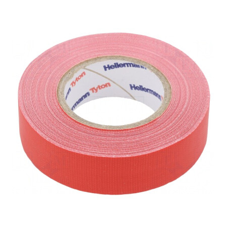 Bandă Textilă Roșie 19mm x 10m | Electronic-mag.ro | Componente Electronice