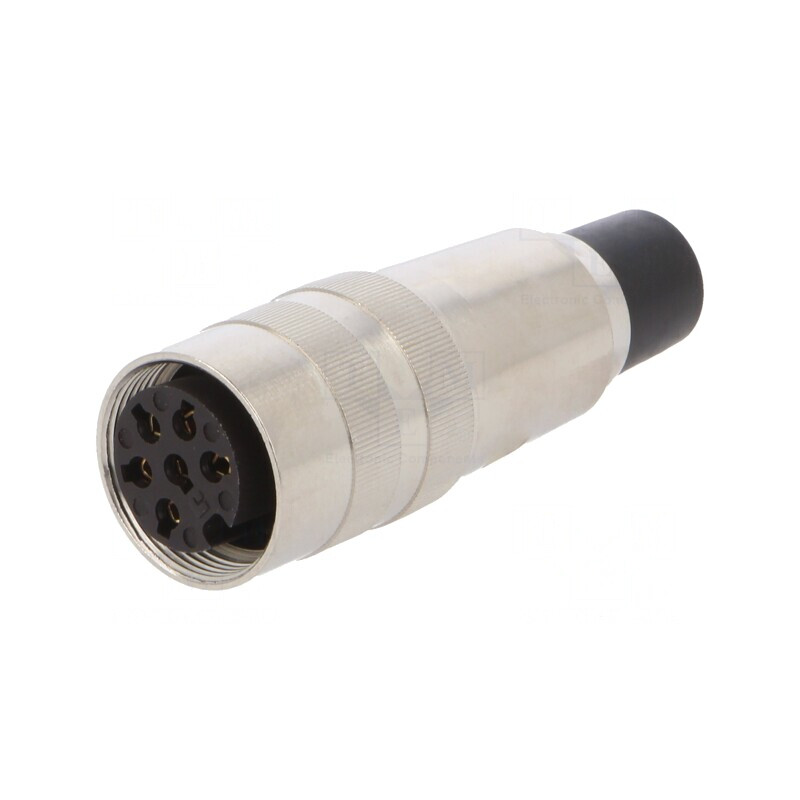 Conector M16 Mufă Mamă Lipire pe Cablu 6-PIN 5A 250V Drept | Electronic-mag.ro | Componente Electronice Conector M16 Mufă Mamă Lipire pe Cablu 6-PIN 5A 250V Drept | Electronic-mag.ro | Componente Electronice