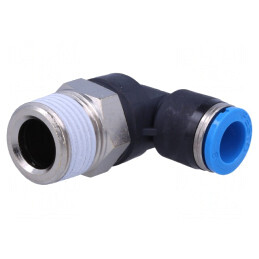 Racord Push-in 90° 8mm 0,95-6bar | Electronic-mag.ro | Componente Electronice